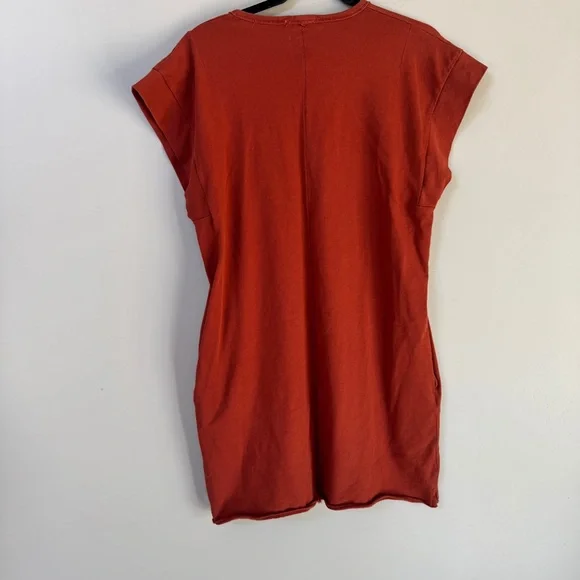 Rag & Bone Ryder Muscle Mini Dress in Paprika organic cotton size Small - Picture 10 of 15